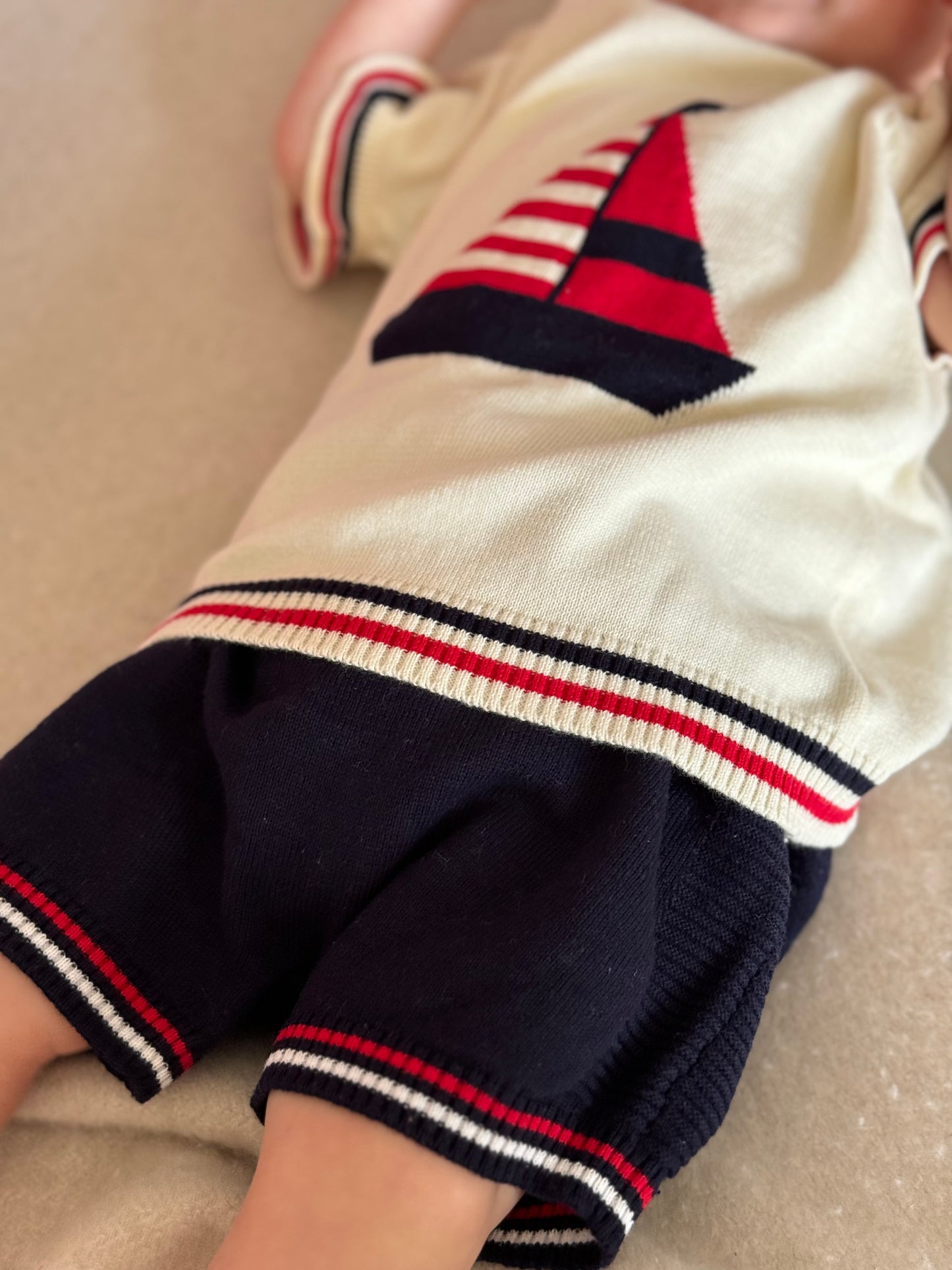 Gerry Sailing Cotton Knit Set - Navy